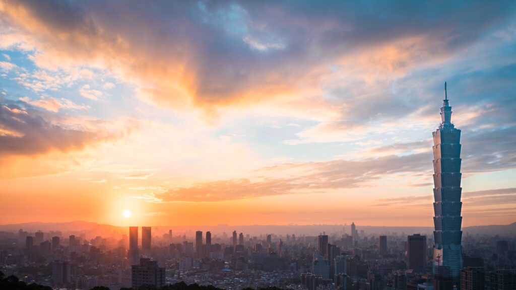 台湾台北朝日